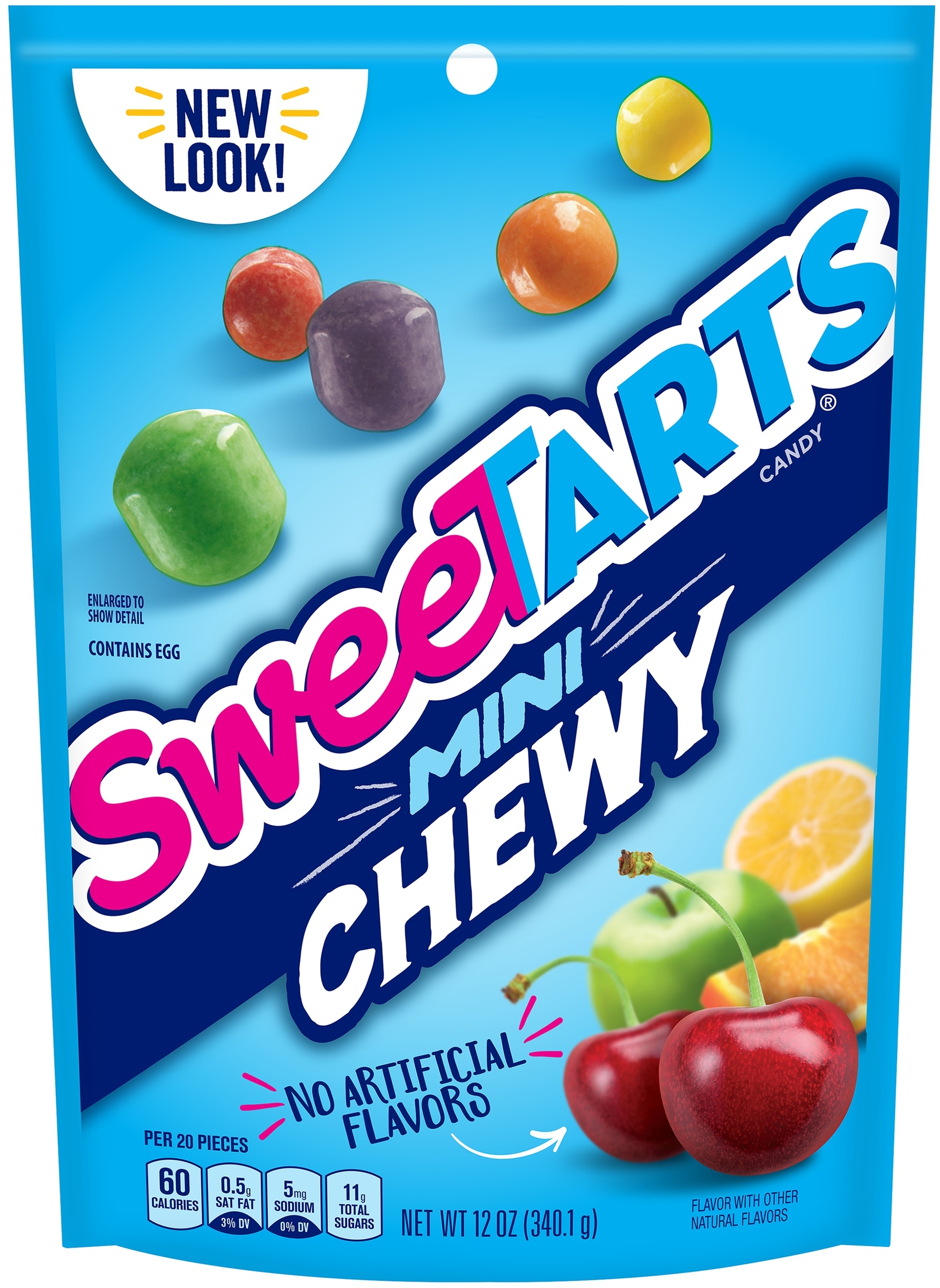 Nestle Sweetarts Mini Chewy Candy, 12 Ounce -- 8 per case.