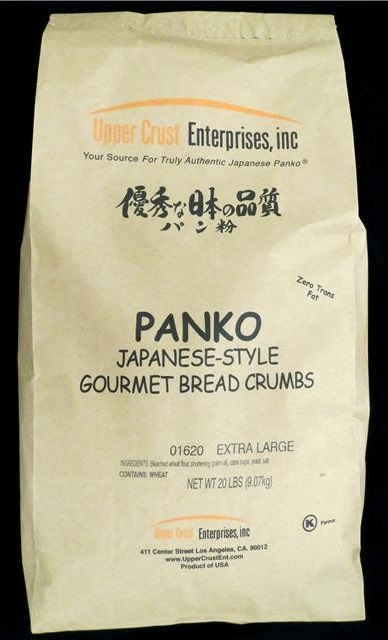 Upper Crust Enterprises Extra Large Grind Authentic Japanese Panko Bread Crumb, 20 Pound Bag.