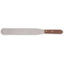 Alegacy Stainless Steel Icing Spatula with Hardwood Handle, 11 1/4 inch Length.