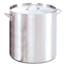 Alegacy Optima II 21CT Stainless Steel Induction Ready Stock Pot with Cover, 12 Quart.