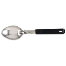 Alegacy Heavy Gauge Stainless Steel Solid 3 Sided Serving Spoon, 13 inch Overall Length.