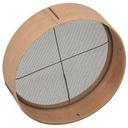Alegacy Wood Rim Sieve, 14 x 14 x 2 3/4 inch.