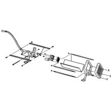 Alegacy Bolt Nut and Screw Only - for French Fry Cutter.