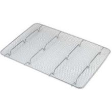 Alegacy Chrome Plated Footed Pan Grate, 18 x 10 x 7/8 inch.
