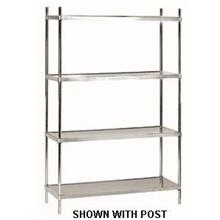 Solid Stainless Steel Shelf, 18 x 42 inch.