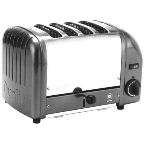 Cadco Heavy Duty KoverTec Mica 4-Slot Toaster, 13 1/2 x 9 x 8 inch.
