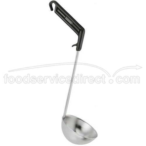 Alegacy 18/8 Stainless Steel Soup Ladle with Handle, 8 Ounce.