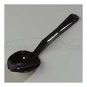Black Solid Serving Spoon 11 inch One-Piece Polycarbonate