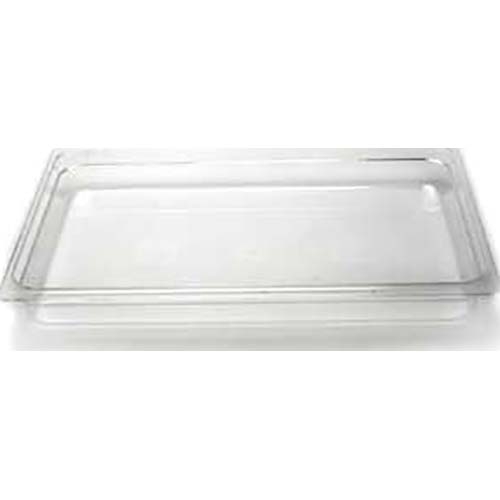 Cambro Camwear Polycarbonate White Full Size Food Pan, 2 1/2 inch -- 6 per case.