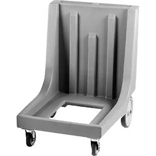 Cambro Dark Brown Camdolly with Handle and Rear Big Wheels for Catering Equipment, 350 Pound Capacity.
