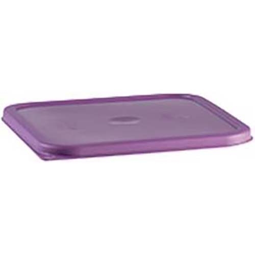 Cambro Allergen Free Purple Square Lid for 2 Quart, 4 Quart Camwear Camsquares Containers -- 6 per case.