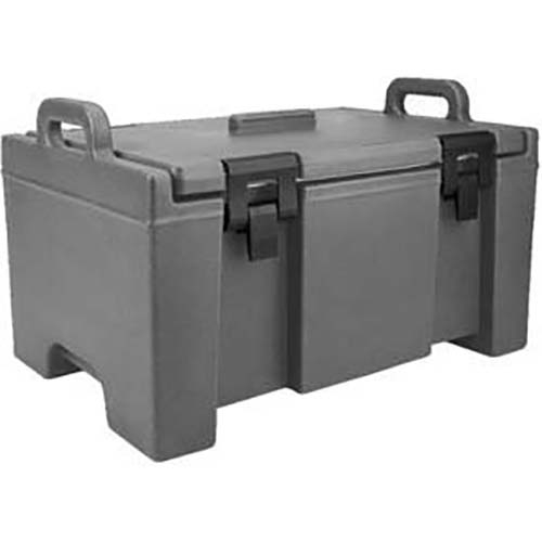 Cambro Dark Brown 100 Series Ultra Camcarrier Insulated Food Server, 26 5/8 x 15 3/4 x 18 inch.