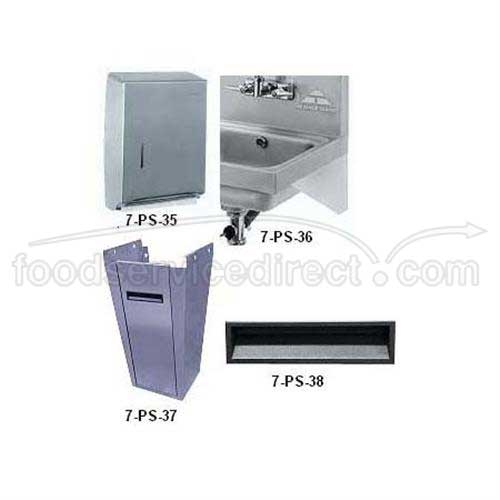 Wall Mount Towel Dispenser.