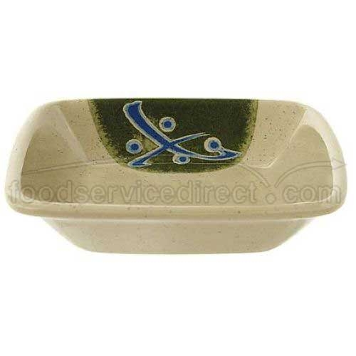 GET Enterprises inc Traditional Japanese Series Melamine Square Dish, 4 Ounce -- 24 per case.