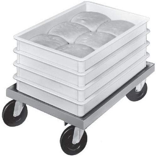 Channel Manufacturing Aluminum Dough Box Dolly, 7 1/2 x 17 3/4 x 25 1/4 inch.
