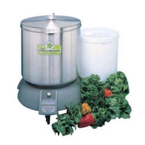 Dito Electrolux 20 Gallon Greens Machine Stainless Steel Salad and Vegetable Spin Dryer, 26 9/16 x 26 9/16 x 32 1/64 inch.
