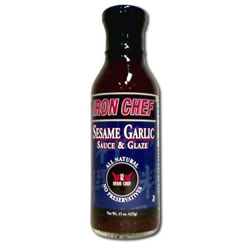 Iron Chef Sesame Garlic Sauce, 15 Oz -- 6 Per Case.