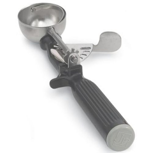 Dishers W/One-Piece Color Yellow Handles, Color Black, 1 Ounce.