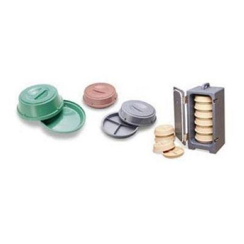 White Cambro Base And Cover Heat Keeper For 9 Inch Plate -- 6 Per Case.