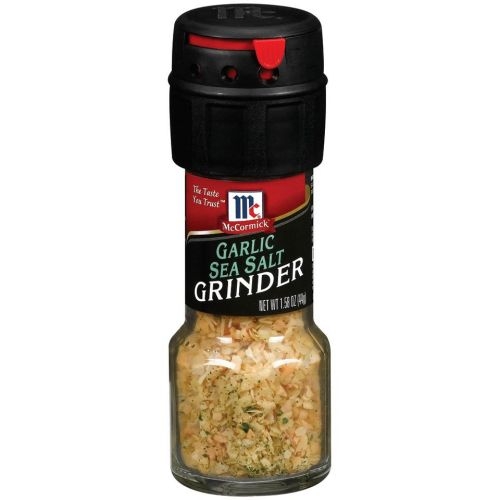 Mccormick Grinder Garlic Sea Salt Seasoning, 1.58 Ounce -- 36 per case.