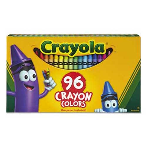 Crayola Classic Color Pack Crayons, 96 Colors/Box