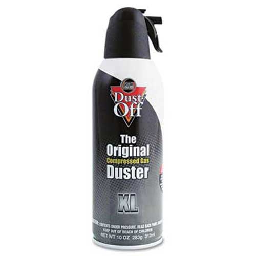 Dust-Off Disposable Compressed Gas Duster, 10 oz Can
