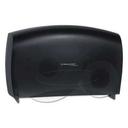 Kimberly-Clark Professional* Cored JRT Jumbo Combo Tissue Dispenser, 20 2/5w x 5 4/5d x 13 1/10h, Smoke/Gray