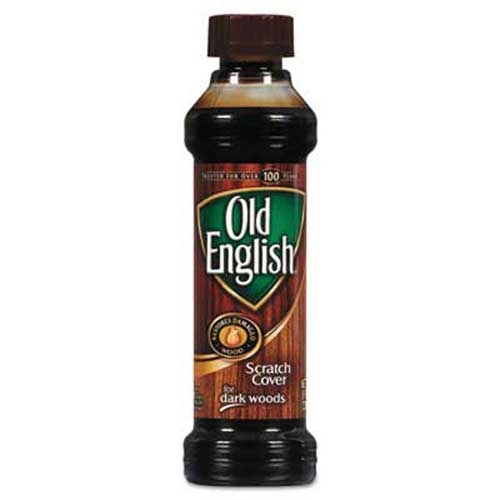 OLD ENGLISH Furniture Scratch Cover, For Dark Woods, 8oz Bottle
