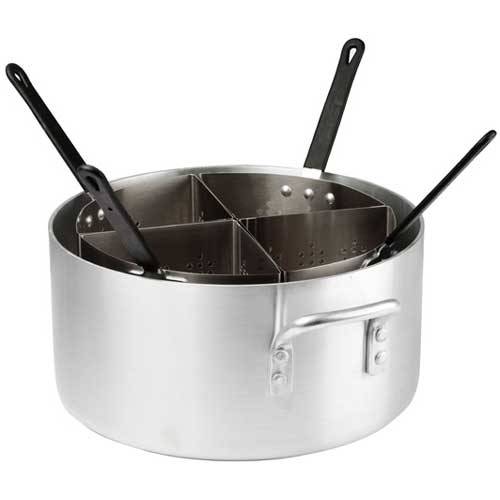 Winco Aluminum Pasta Cooker, 20 Quart -- 2 per case.