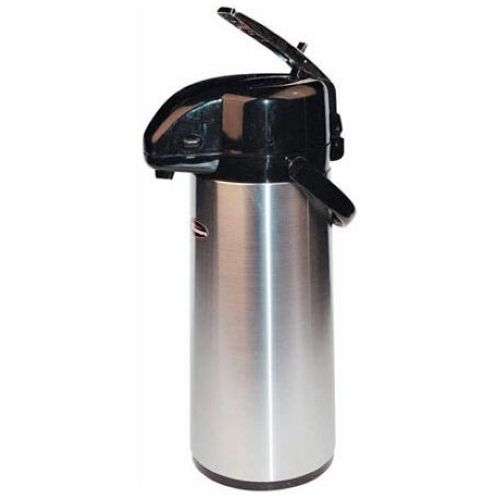 Winco Professional Stainless Steel Body and Liner Lever Top Vacuum Server, 2.5 Liter.