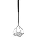 Winco Stainless Steel Square Potato Masher with Plastic Handle, 5 1/4 x 24 inch -- 6 per case.