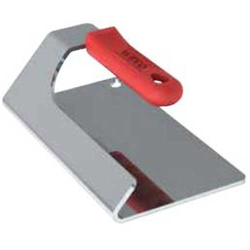 Winco 18/8 Stainless Steel One Piece Steak Weight with Silicone Sleeve, 4 x 7.5 inch.