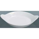 Yanco Porcelain Round White Accessories French Dish, 10 inch Diameter -- 12 per case.