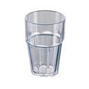 Yanco Hawaii San Plastic Clear Double Rocks, 12 Ounce -- 72 per case.