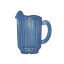 Yanco Plastic Blue Three Spouts Pitcher, 60 Ounce -- 12 per case.