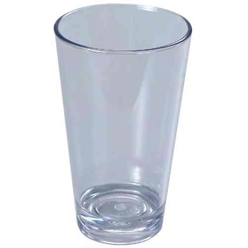 Yanco SM-20-MX Stemware Mixing Cup, High Quality, Durable, 20 Ounce Capacity, Plastic, Clear -- 24 per case.