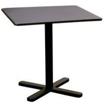 Emu Darwin Antique Black Outdoor Indoor Square Tilt Top Nesting Table, 28 x 29 inch.