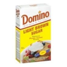 Domino Light Brown Sugar, 1 Pound -- 24 per case.