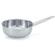 Vollrath Jacobs Pride Intrigue 18-8 Stainless Steel Saucer, 2 Quart Capacity.