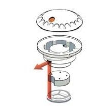 Vollrath Replacement White Lid Only -- 6 per case.