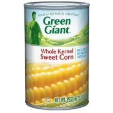 Green Giant Whole Kernel Sweet Corn Vegetable, 15.25 Ounce -- 24 per case.