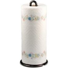 Spectrum Black Chrome Euro Paper Towel Holder, 12.5 x 5.5 x 5.5 inch.