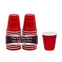 Northwest Enterprises Party Essentials Red Party Shot Glass, 2 Ounce Capacity -- 400 per case