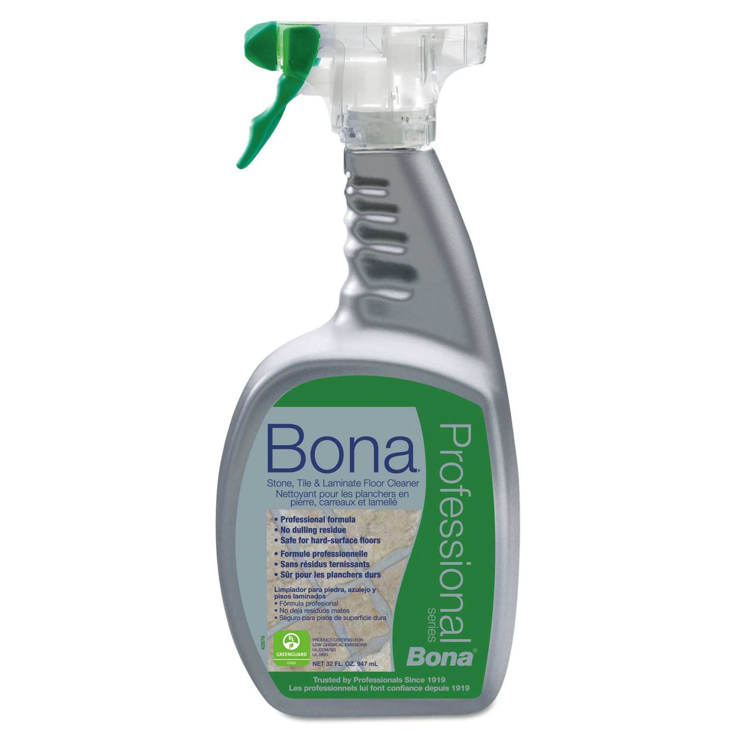 Bona Fresh Scent Pro Series Stone Tile and Laminate Cleaner, 32 Ounce Spray Bottle