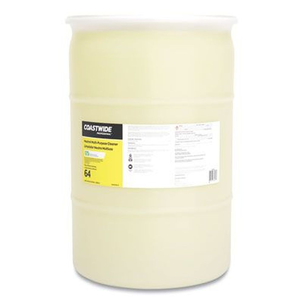 Coastwide Professional Citrus Scent 64 Eco-Id Concentrate Neutral Multi-Purpose Cleaner, 55 Gallon Drum