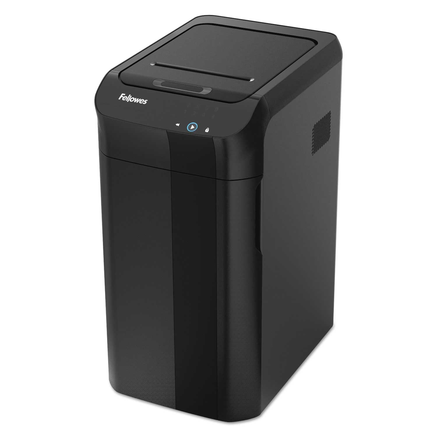 Fellowes AutoMax 350C Auto Feed Cross Cut Shredder, 15.38 x 22.75 x 32.06 inch