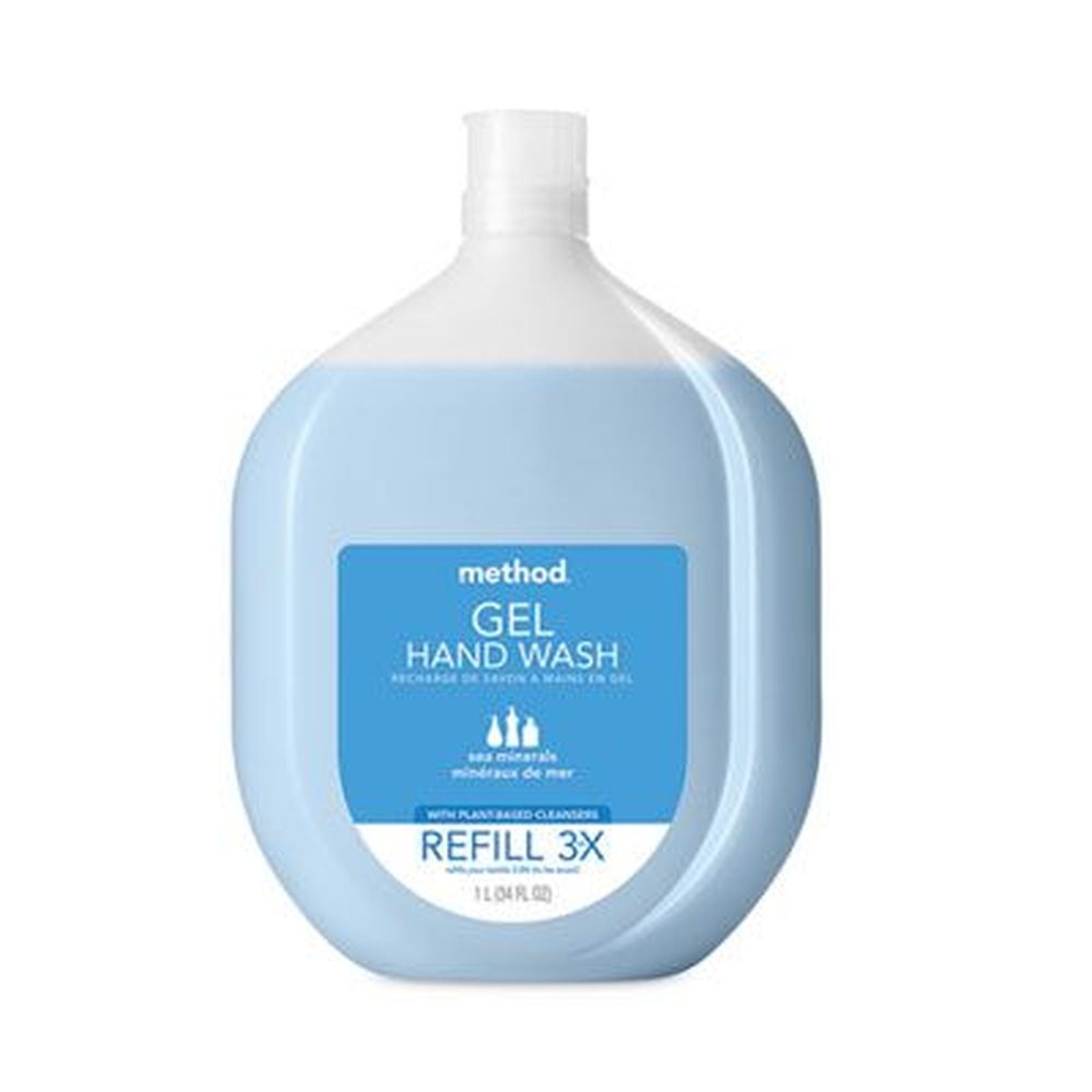 Method Sea Minerals Hand Wash Gel Refill, 34 Ounce Tub