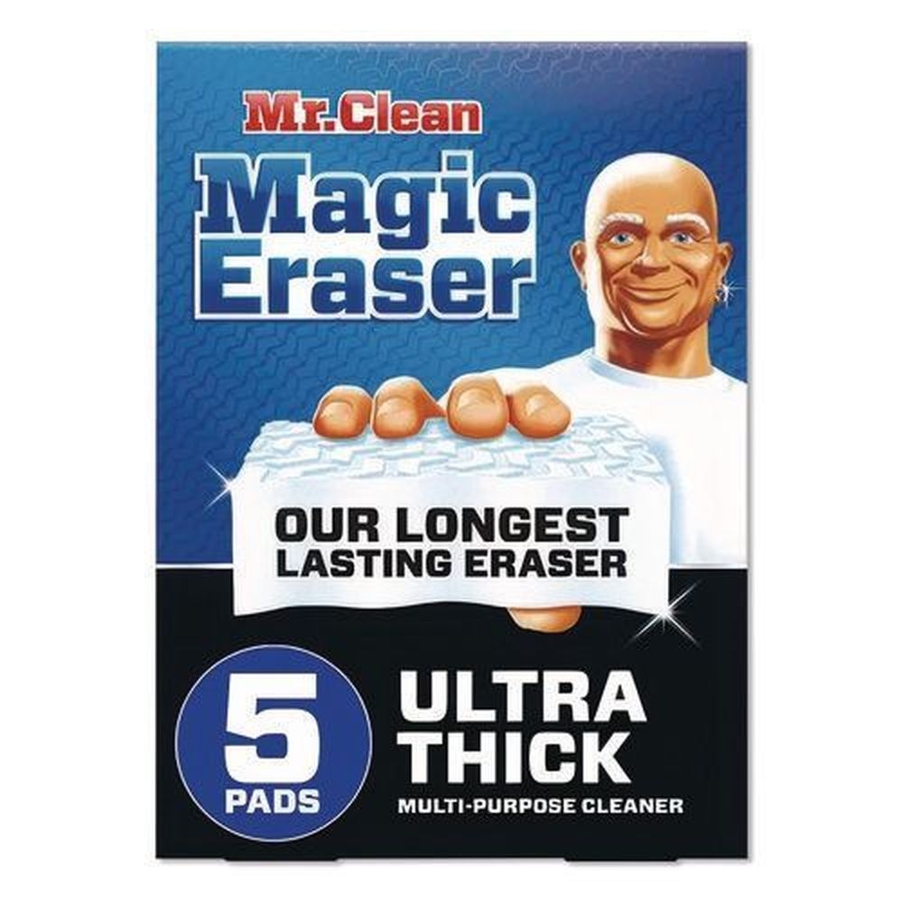 Mr Clean White Ultra Thick Magic Eraser, 5 count