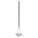 Tablecraft Stainless Steel Square Face Potato Masher, 7.125 x 5.25 x 32 inch