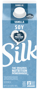 WhiteWave Silk Aseptic Vanilla Soy Milk, 32 Ounce -- 12 per case.